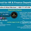 Payroll Management for HR and Finance Department